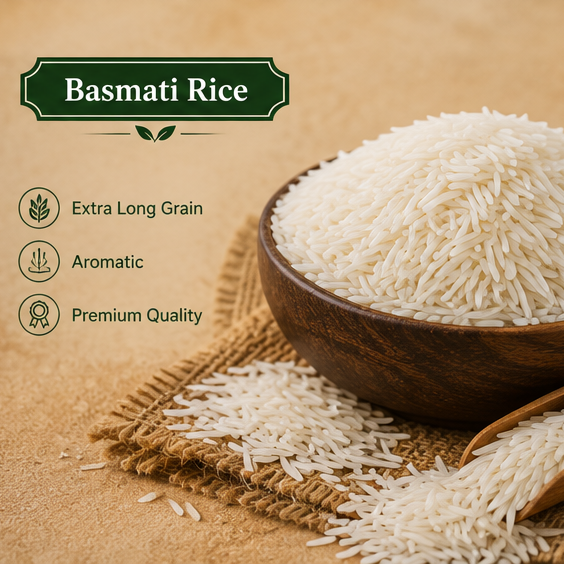Basmati Rice, NF Impex Trading