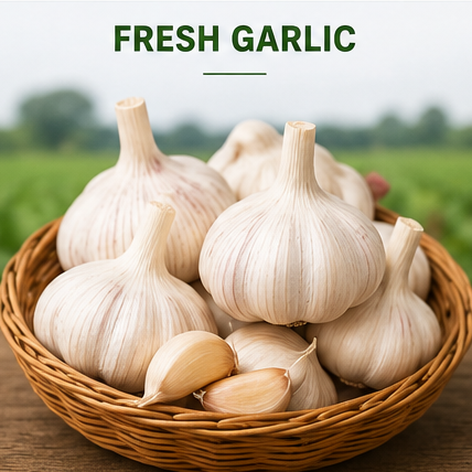 Fresh Garlic, NF Impex Trading