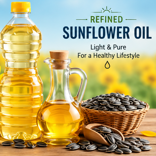 Refined Sunflower Oil, NF Impex Trading